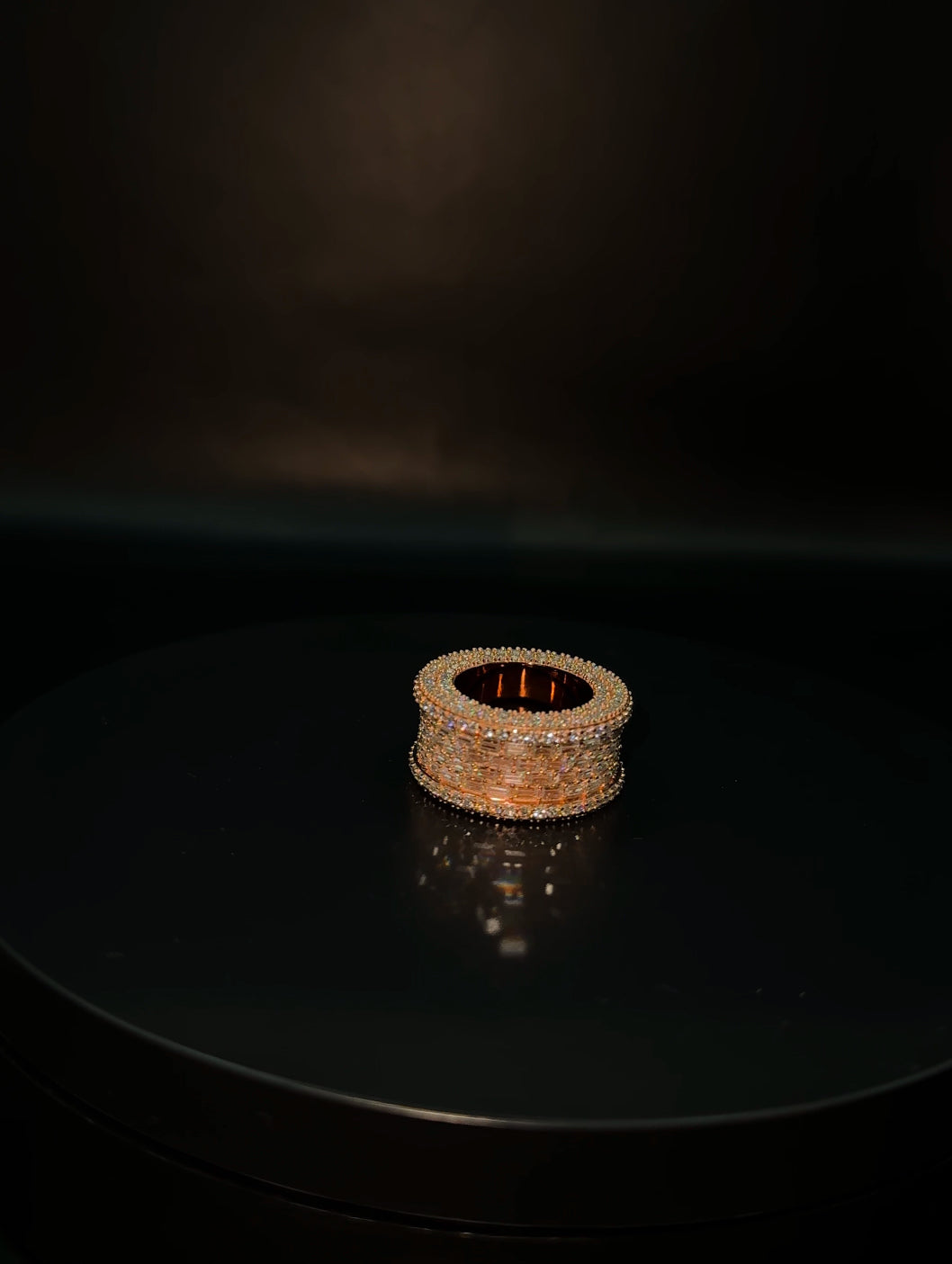 New 12MM Baguette Ring (Passes The Diamond Tester)