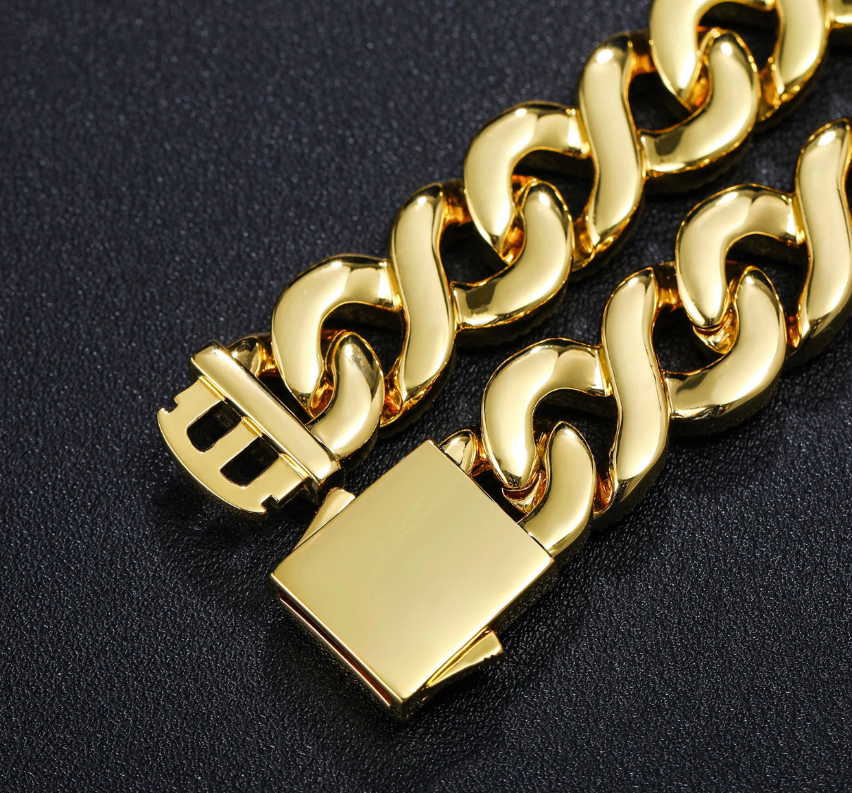 Infinity Baguette Link Chain Necklace (Passes the Diamond Tester)