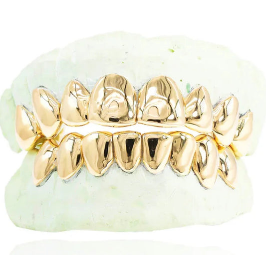 Solid Gold Grillz