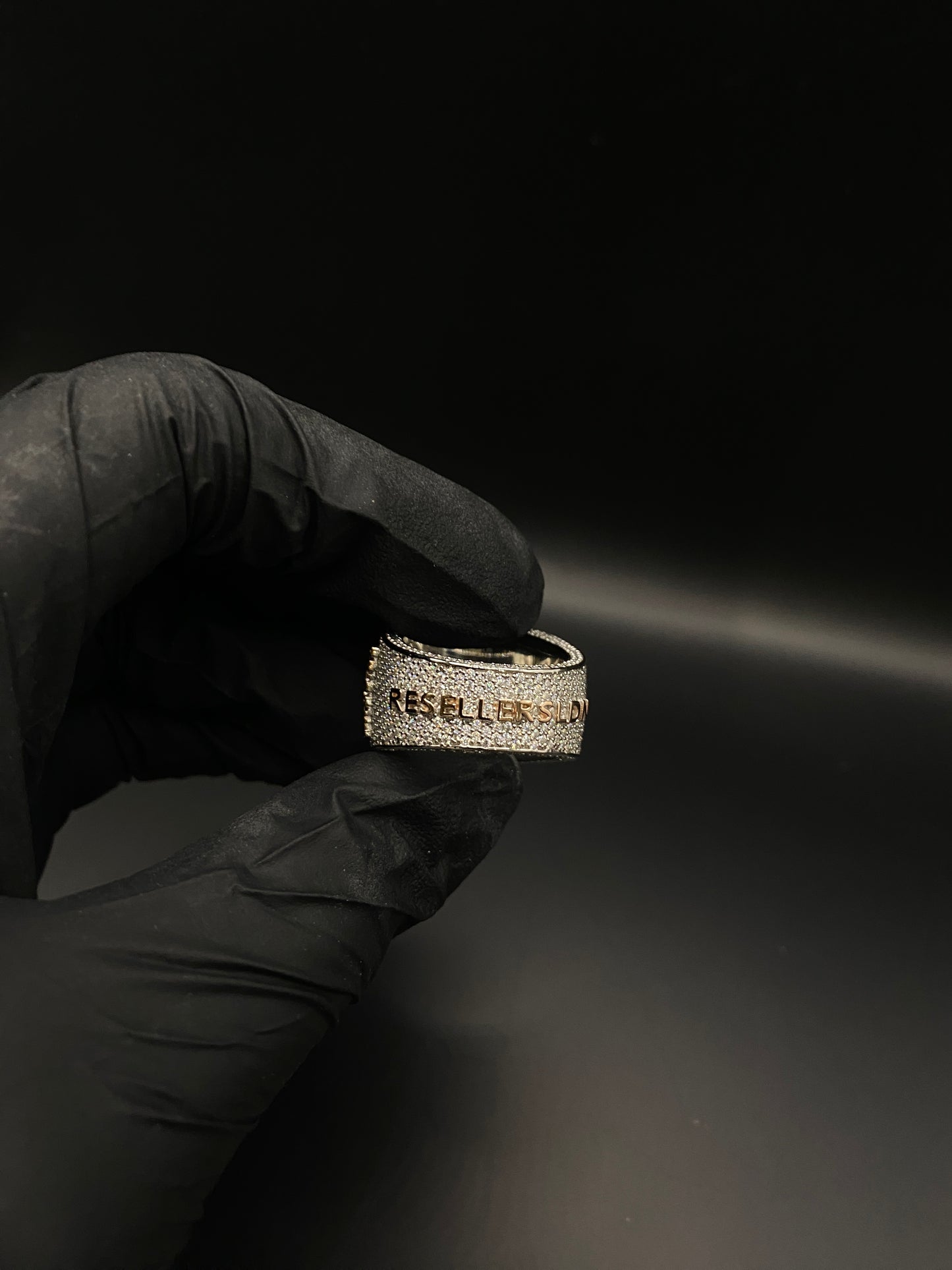 Customisable Chandelier Championship Ring (Passes the Diamond Tester)